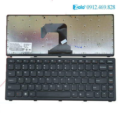 Bàn phím laptop Lenovo Ideapad S300 S400 S405 S400U – S400 ĐEN (KHUNG)