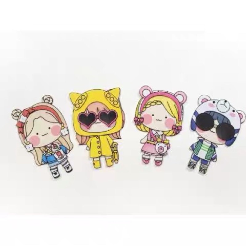 Cửa hàng quần áo của búp bê giấy