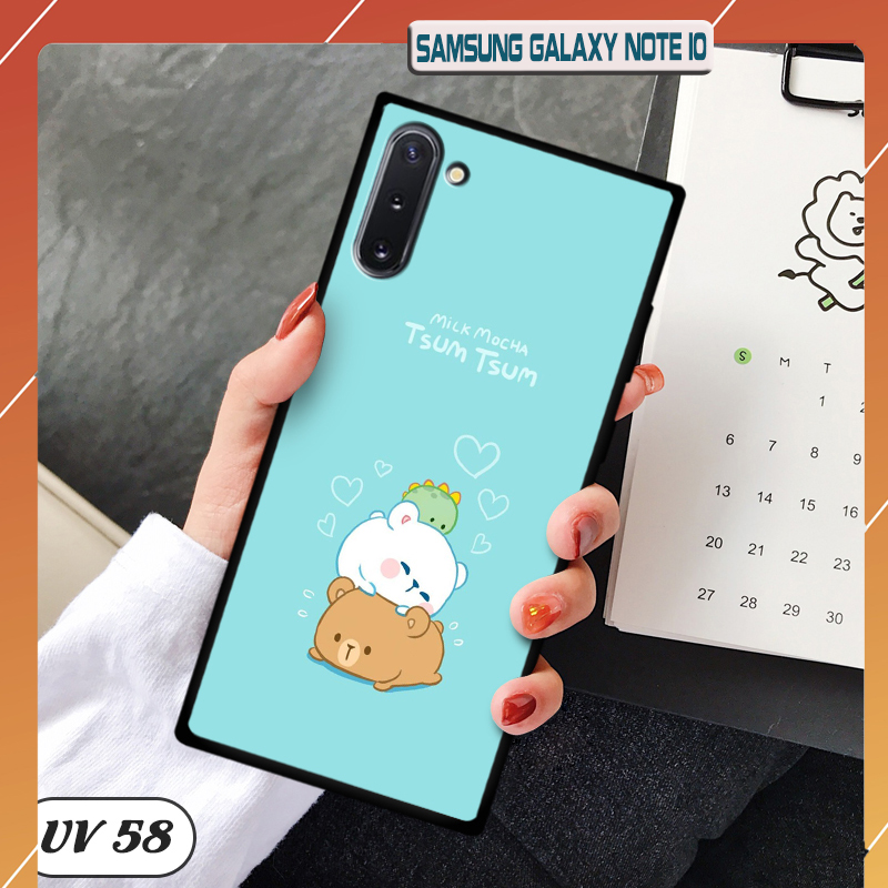 Ốp điện thoại SAMSUNG GALAXY NOTE 10 - lưng nhám viền dẻo