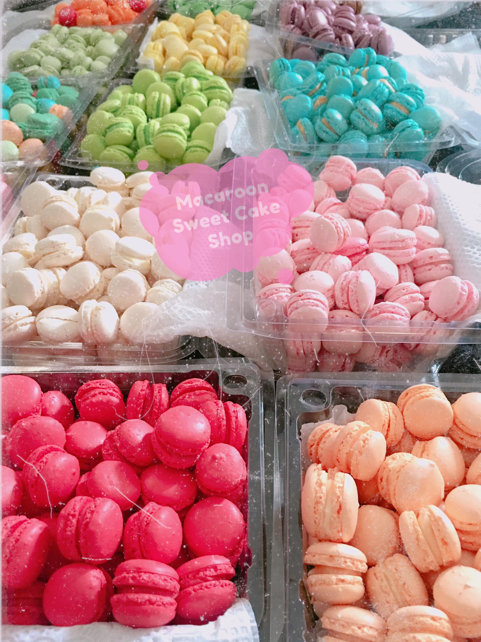 [HCM]Bánh macaron ( 30v mini size )
