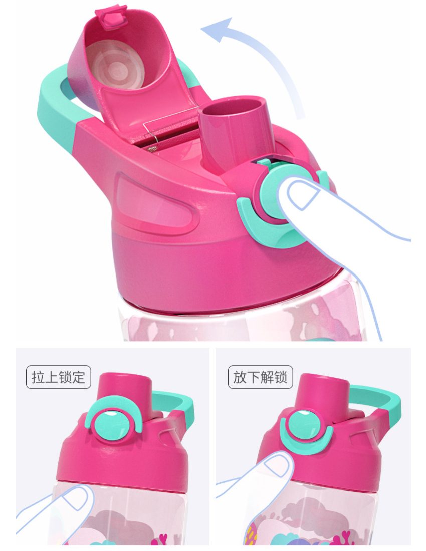Bình Nước Cho Bé UEK Cao Cấp 460/670ml