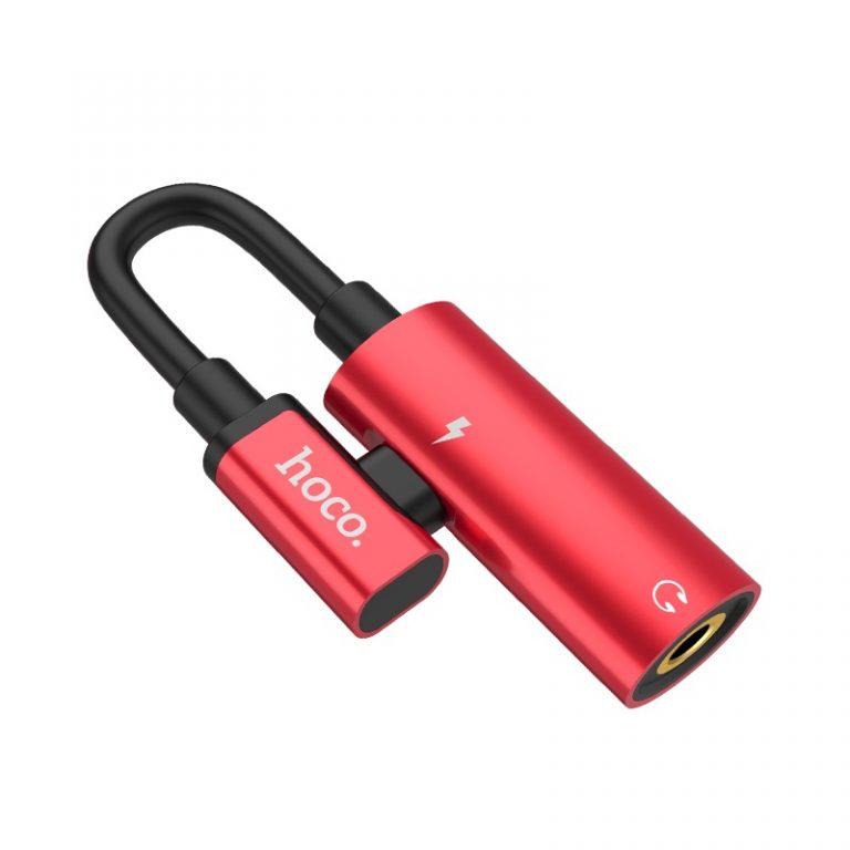 [HCM]Cáp chuyển đổi Hoco LS19 từ USB Type-C sang USB Type-C + Audio 3.5mm