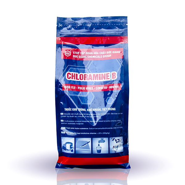 [Chứng nhận BYT] Bột khử khuẩn Cloramin B 25%  (Túi 1 kg)