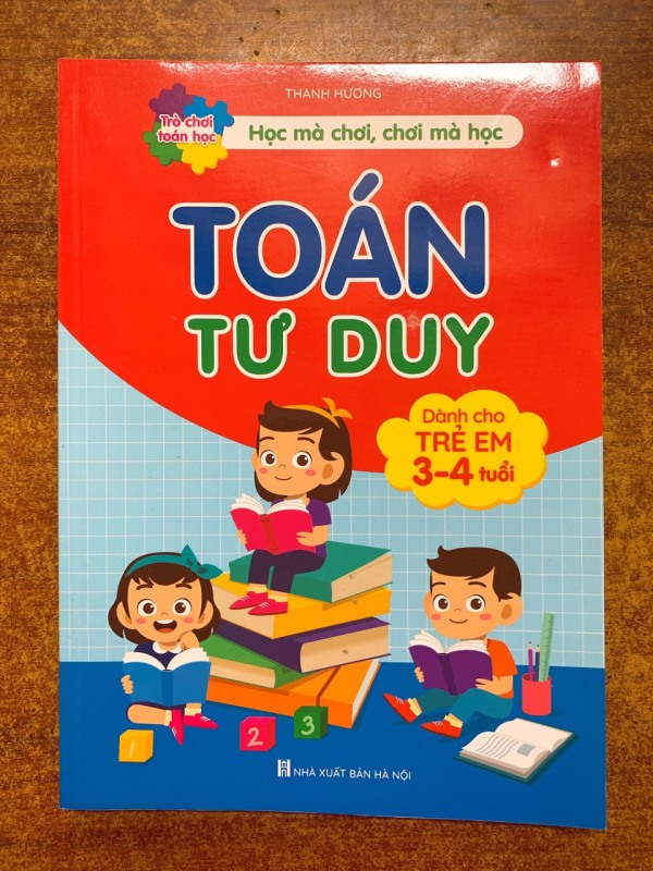 Sách - Toán tu duy - dành cho trẻ 3-4 tuổi