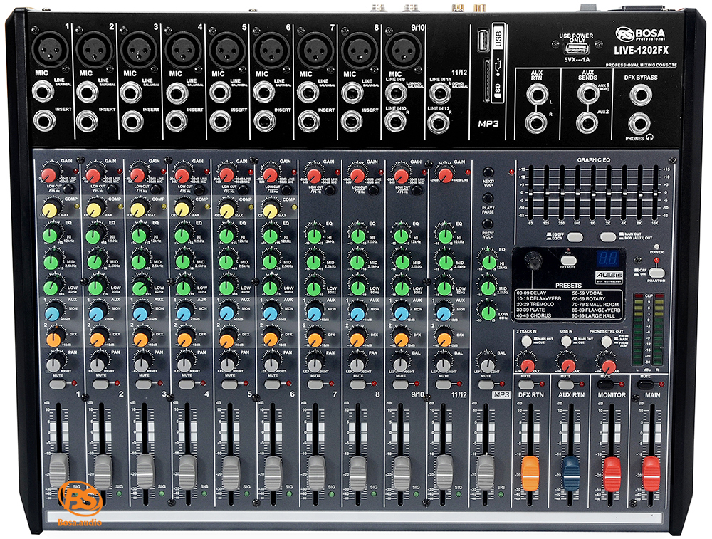 [HCM]Mixer Bosa 1202FX