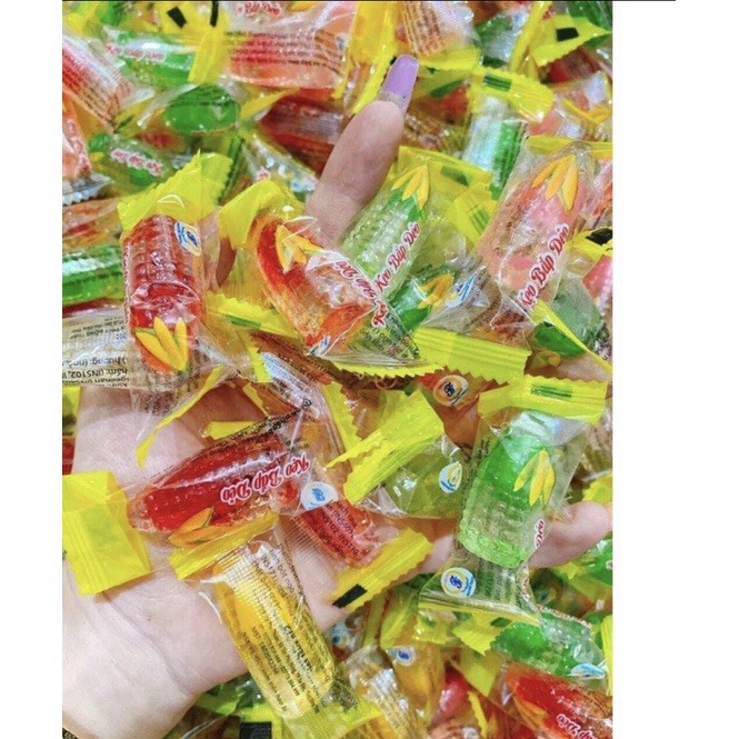 500gr Kẹo Ngô Dẻo Nhân Chảy Thơm ngon
