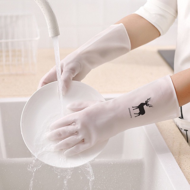 [HCM]GĂNG TAY CAO SU SIÊU DAI LOẠI NGẮN HÌNH HƯƠU