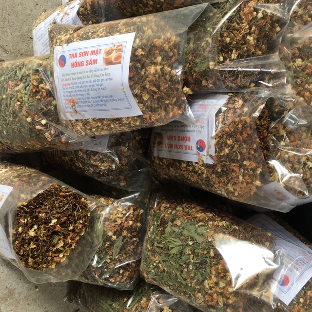 Combo 10kg trà sơn mật hồng sâm thơm ngọt