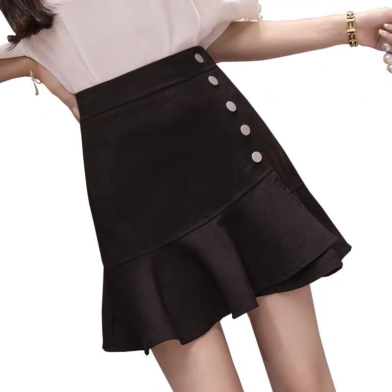 Chân váy đuôi cá phối nút cực xinh TTS0272