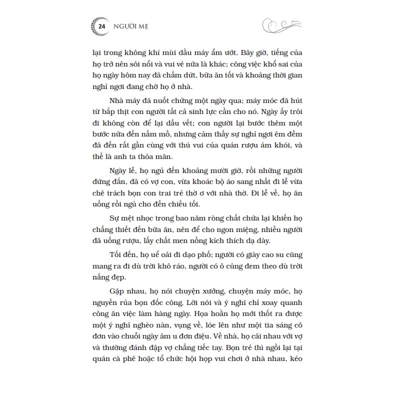 Sách - Người Mẹ (Maxim Gorky) bìa mềm