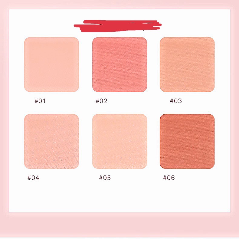 [HCM]Phấn Má Hồng Lameila Gốm Vitality Blush