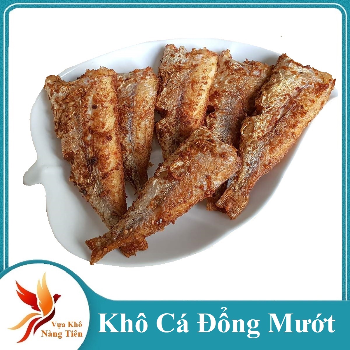 1 kg Khô cá đổng nguyên con loại lớn săn chắc- Khô cá đổng Vựa Khô Minh Triết