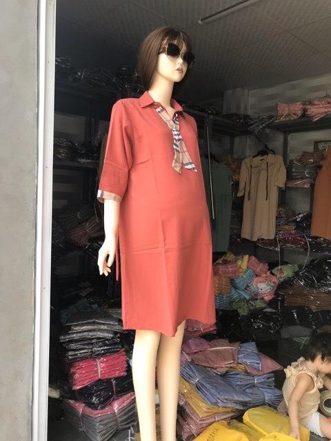 Váy bầu thu đông đẹp(