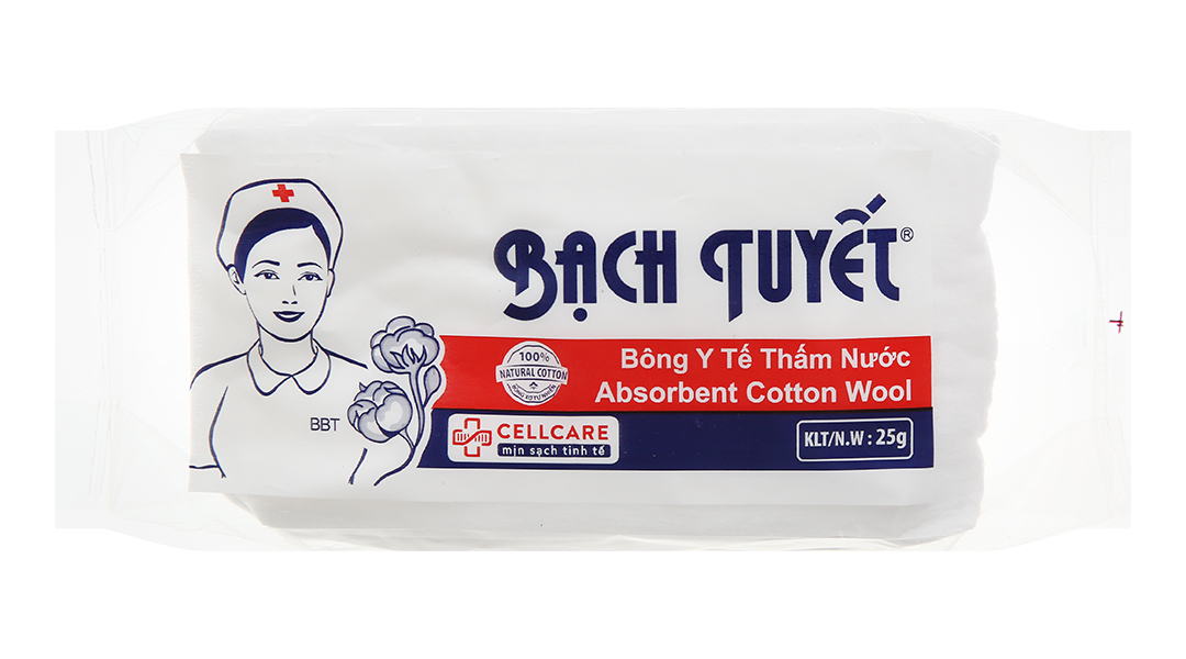 Bông gòn bông bạch tuyết 25g