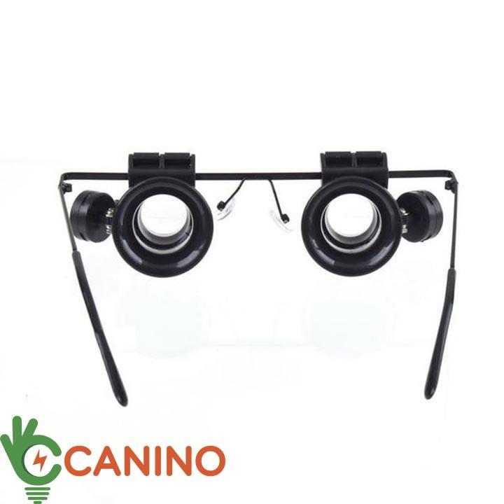 Kính lúp đeo mắt có đèn v1
