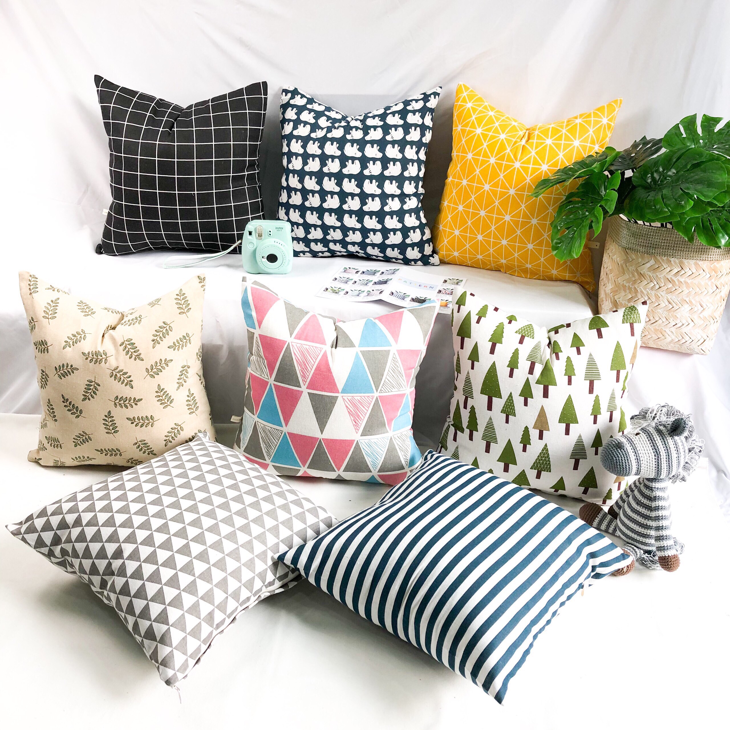 Vỏ Gối Tựa Sofa PATTERN (NO17-32) (45x45cm)
