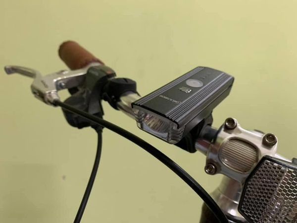 Đèn xe đạp kiêm còi HJ062