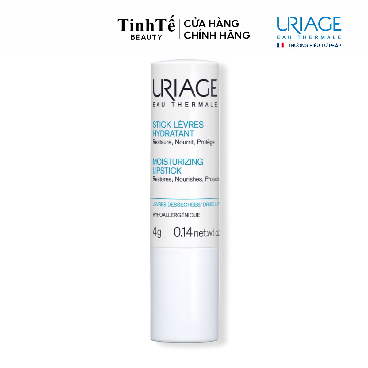 Son dưỡng môi Uriage STICK LÈVRES HYDRATANT 4g