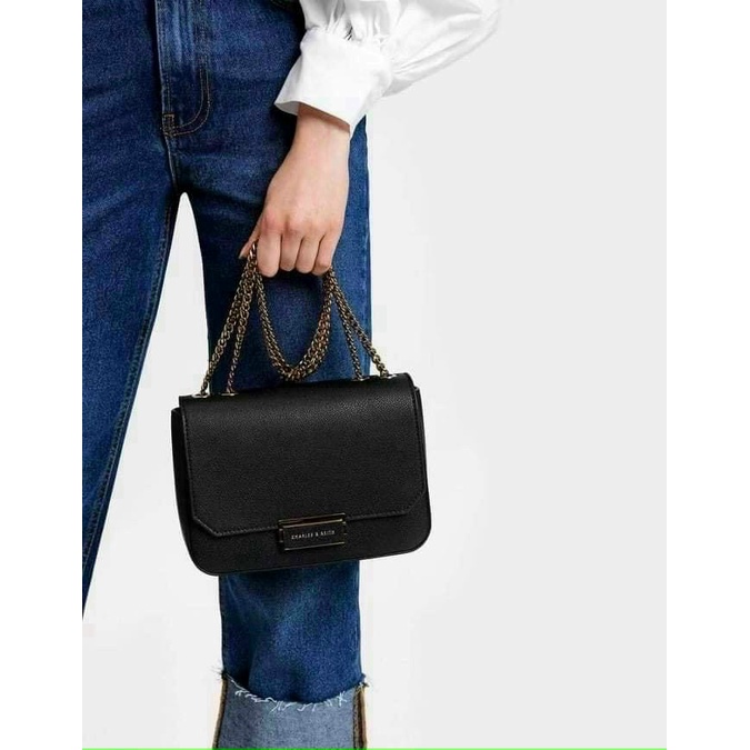 Túi xách nữ da lì CNK hàng cao chấp full tag mác