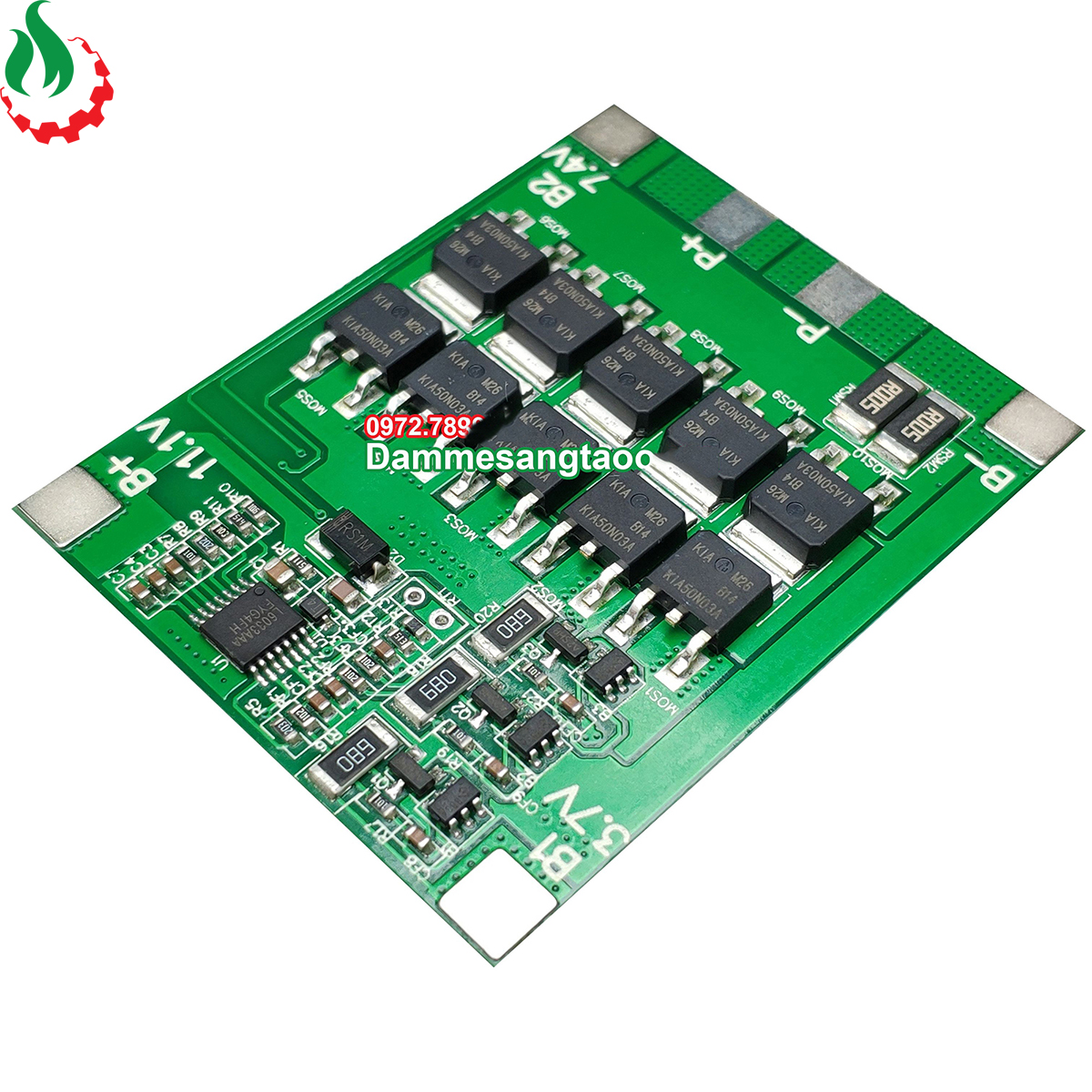 Mạch 3S 12V 30A BW bảo vệ pin Li-ion 3.7V