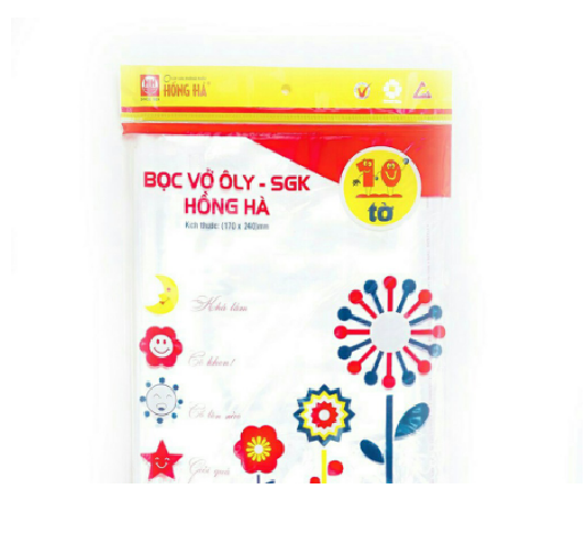 [Rẻ vô địch] [Ảnh thật] Bọc vở cấp 1, bọc sách cấp 2 HH (Set 10 tờ trong 1 tập)
