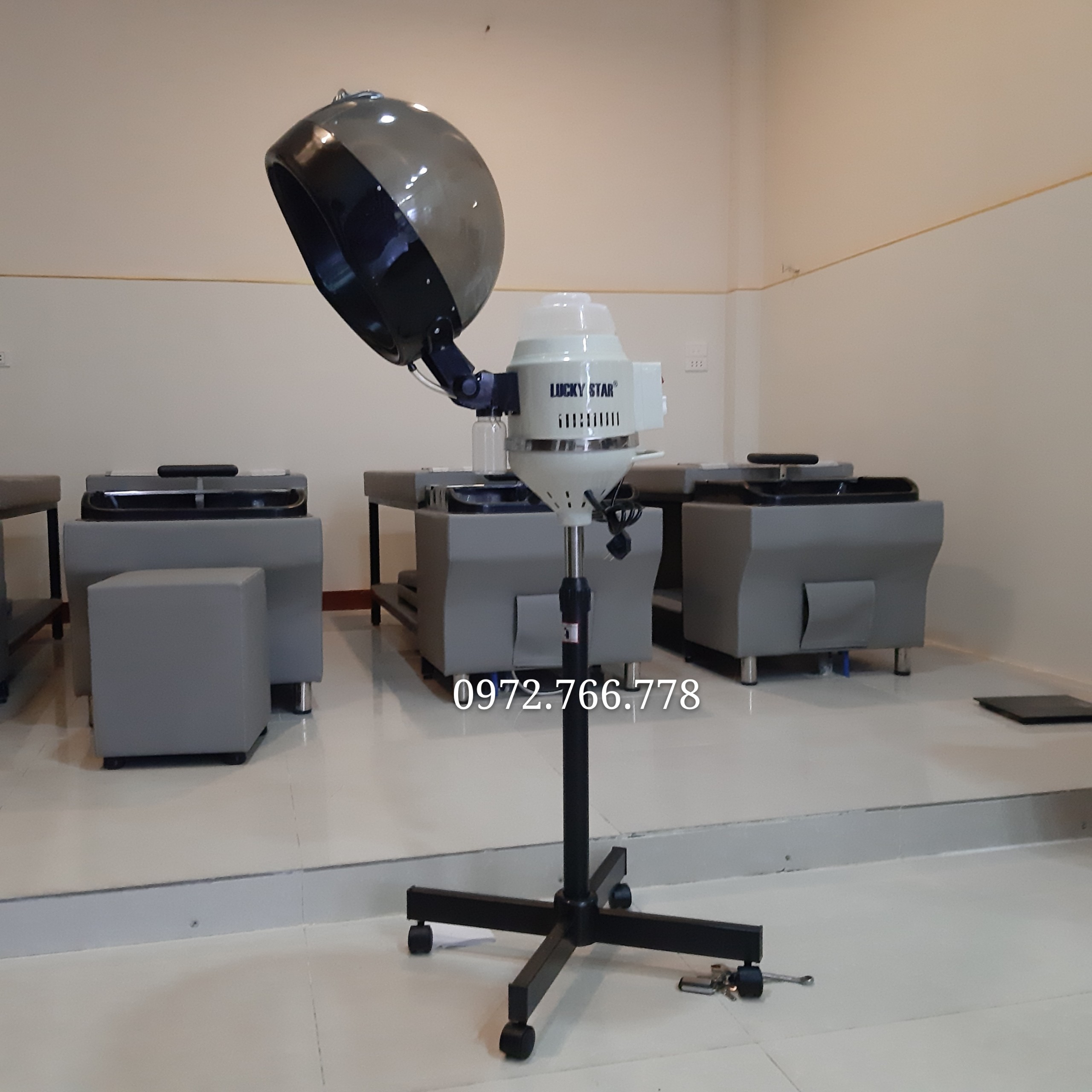 MÁY HẤP DẦU ĐỨNG ĐẦU TRÒN