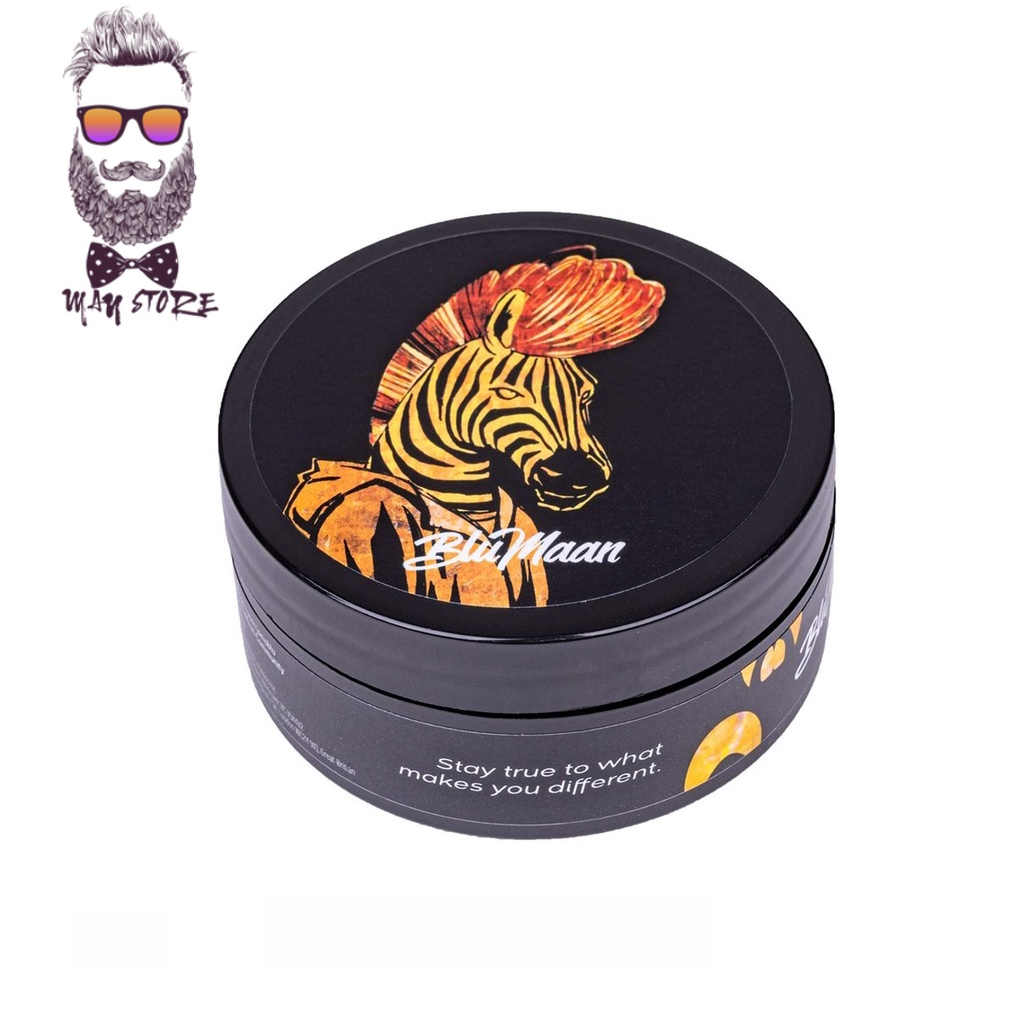 Sáp vuốt tóc nam BLUMAAN Cavalier heavy Clay (ngựa vằn) - 100g