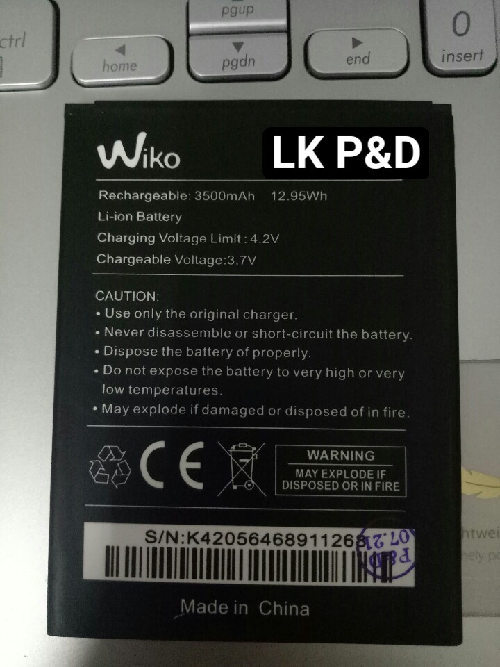 PIN WIKO JERRY 4 / K420