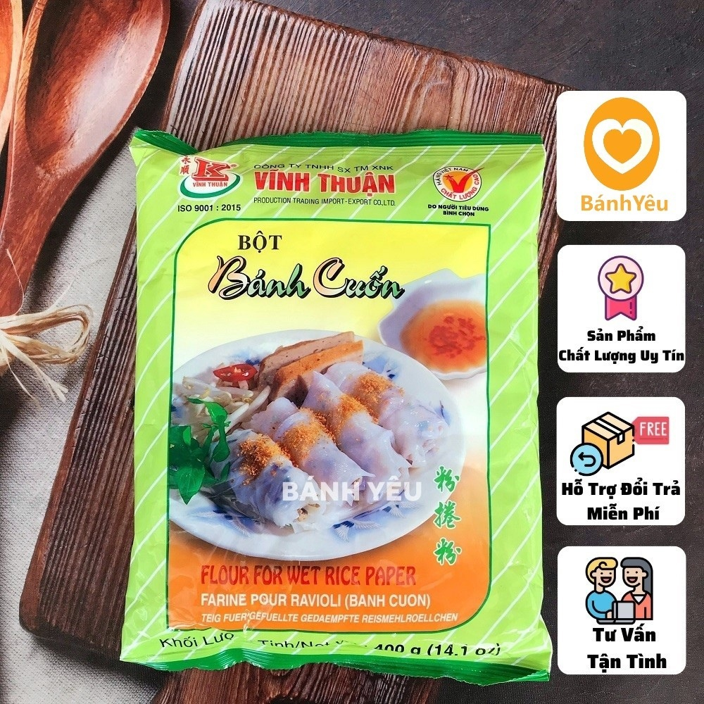 Bột bánh cuốn trộn sẵn Vĩnh Thuận 400g