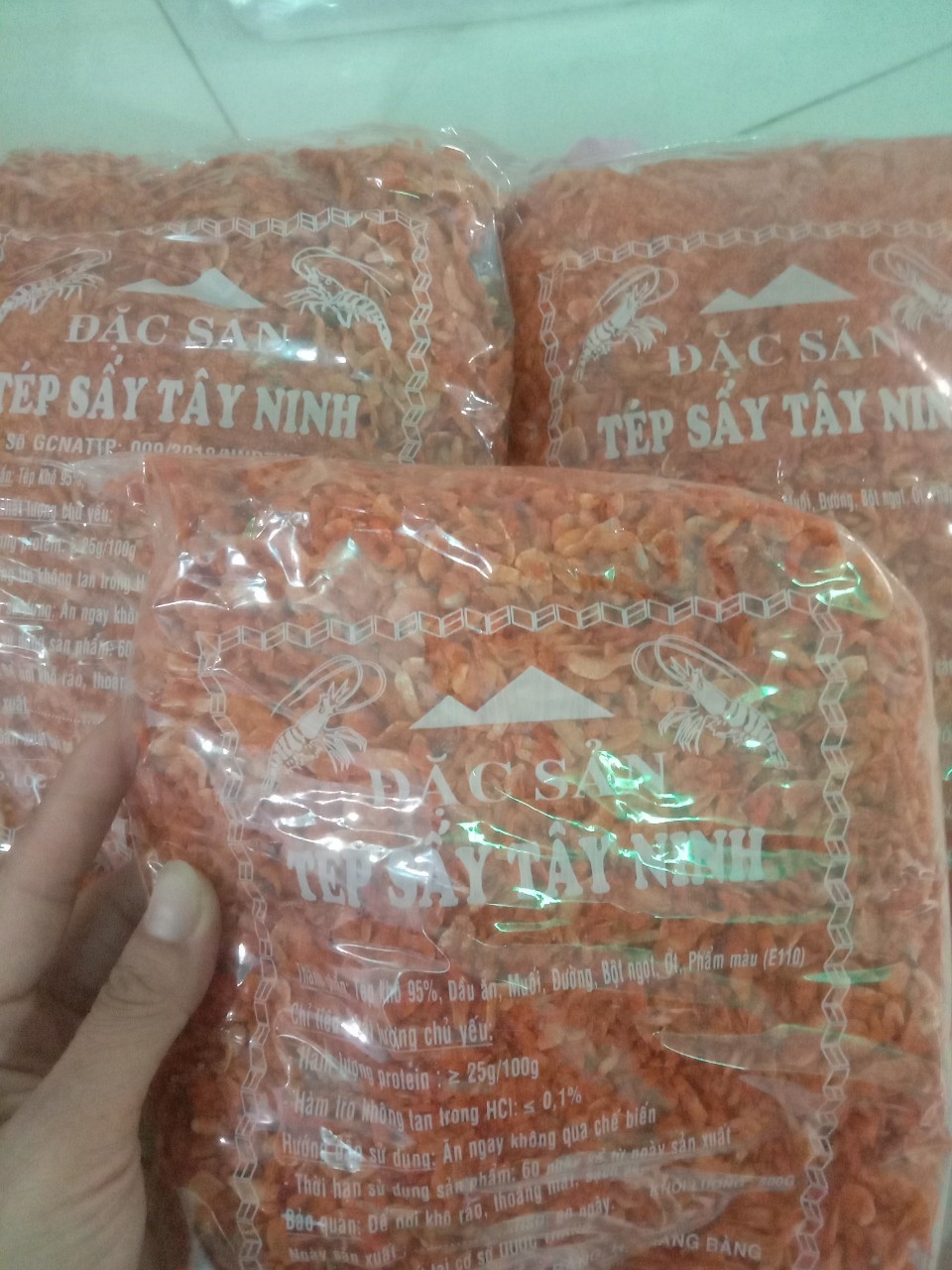 500 Gram Tép sấy khô (   Con tép lớn )