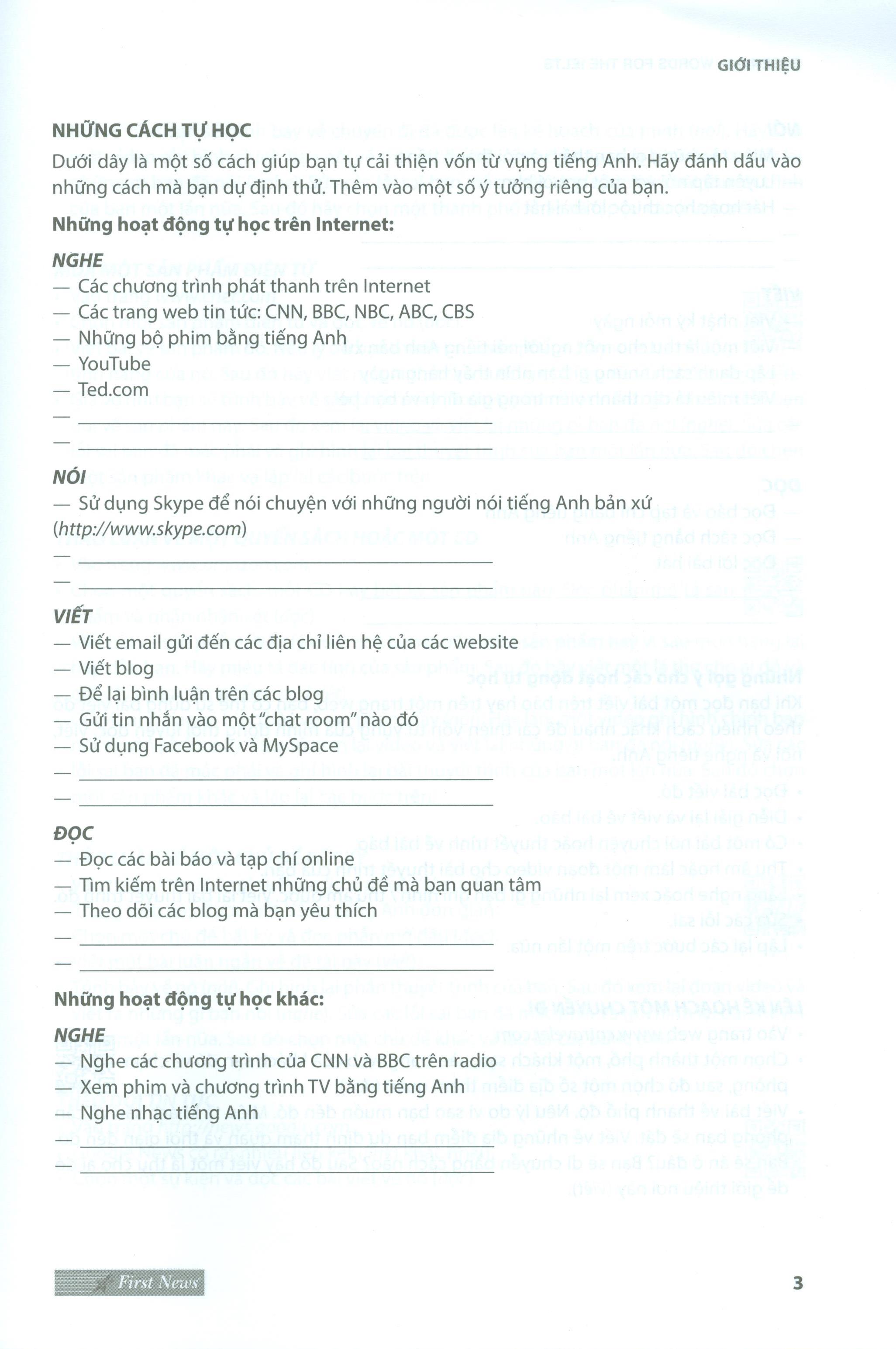 Essential Words For The IELTS 3rd Edition (Kèm 1CD)