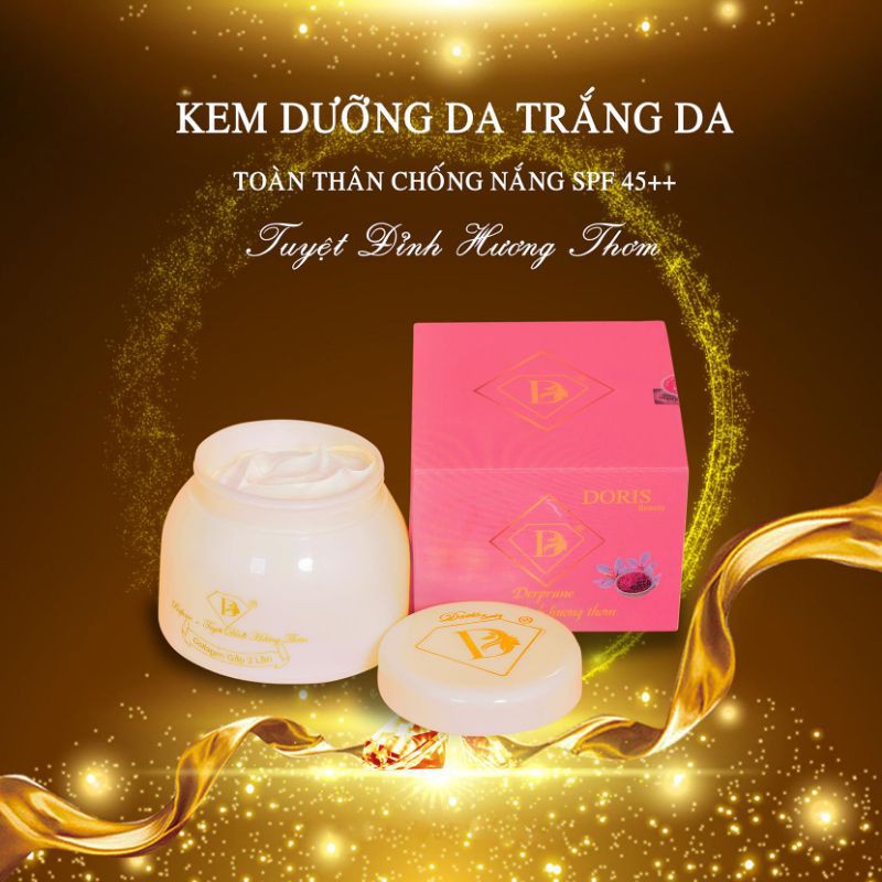 Kem dưỡng toàn thân doris mẫu mới