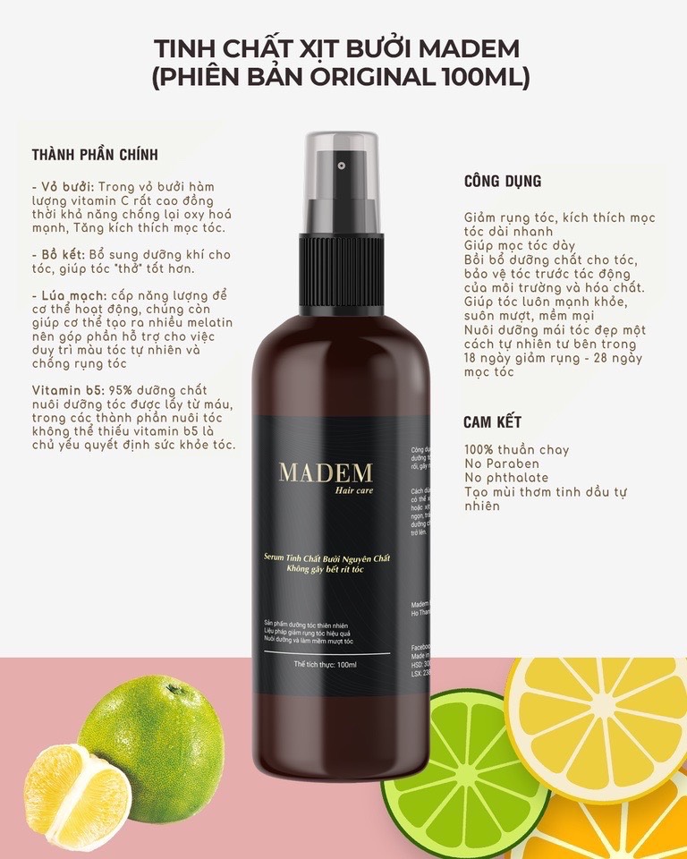 SERUM TINH CHẤT BƯỞI PLUS