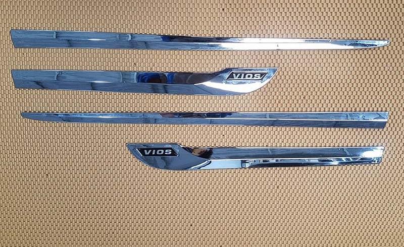Bộ nẹp sườn vios 2014-2019 tặng keo tăng độ bám dính