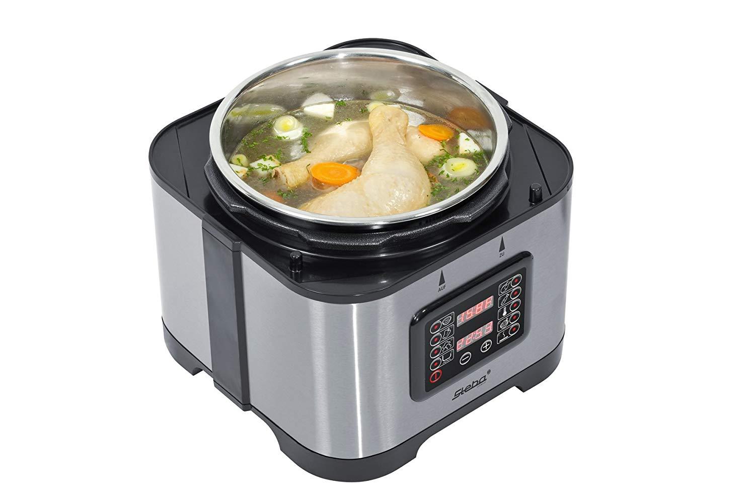 [Trả góp 0%]Nồi áp suất điện vuông Steba DD1 Eco