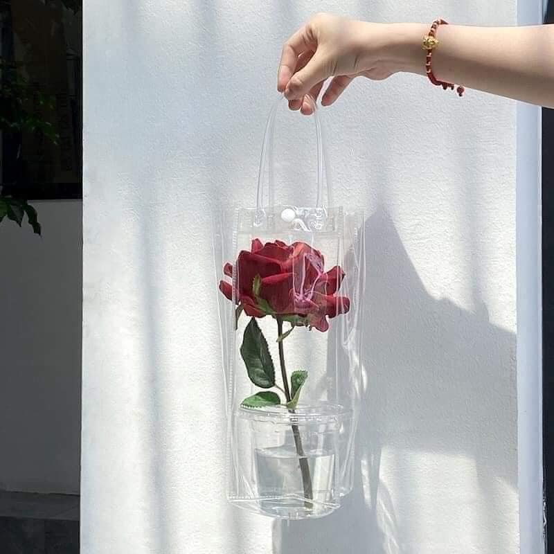 Túi đựng bình nước trong suốt