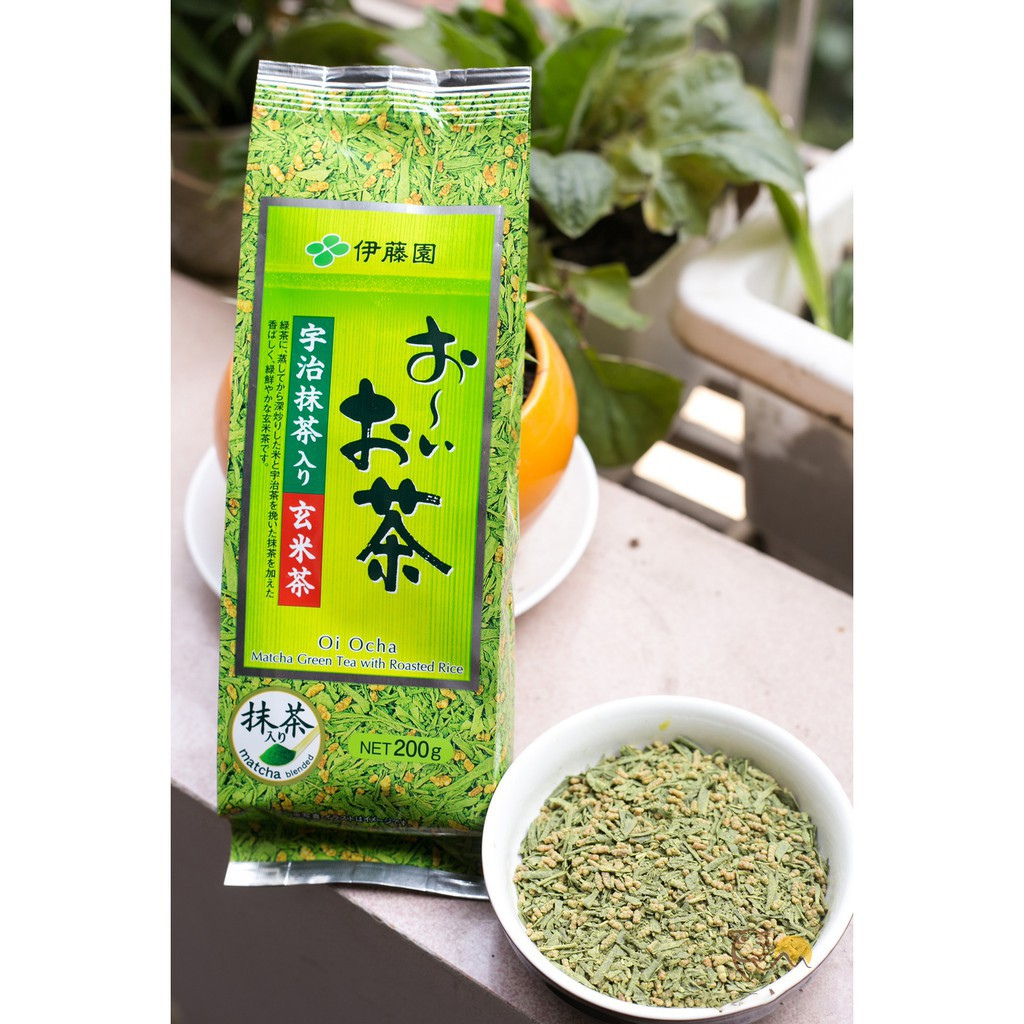 Trà gạo lứt 200g ITOEN nội địa Nhật [DATE T6/2023]