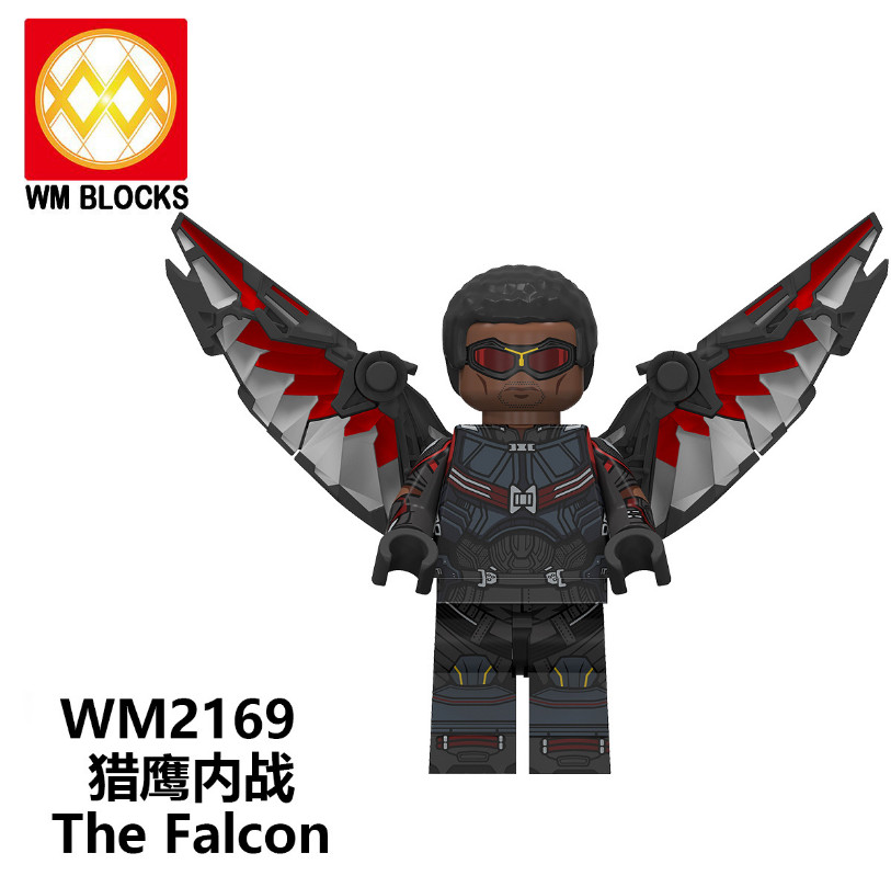 Đồ chơi lắp ráp Minifigures nhân vật Marvel-Falcon WM6117
