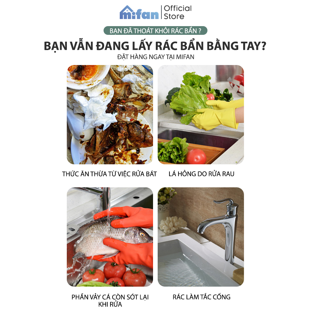 Combo 500 Túi Lọc Rác Bồn Rửa Chén Bát - Siêu Rẻ