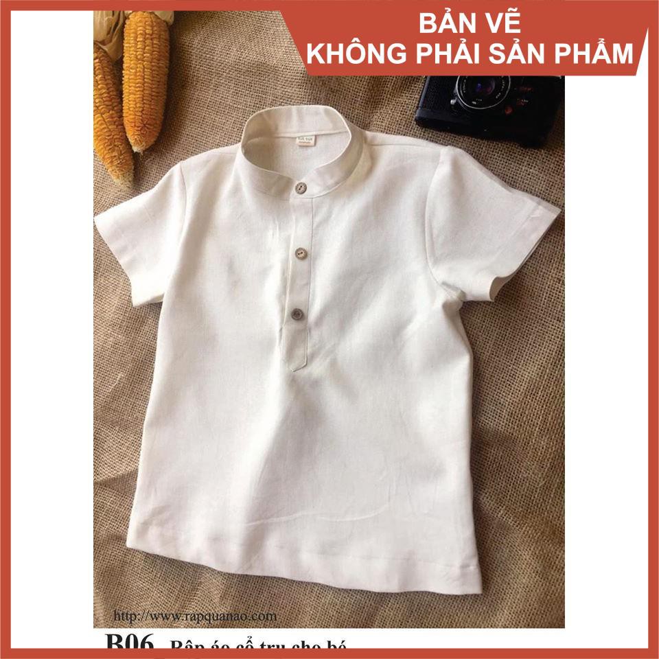 Rập giấy áo bé trai mã B06