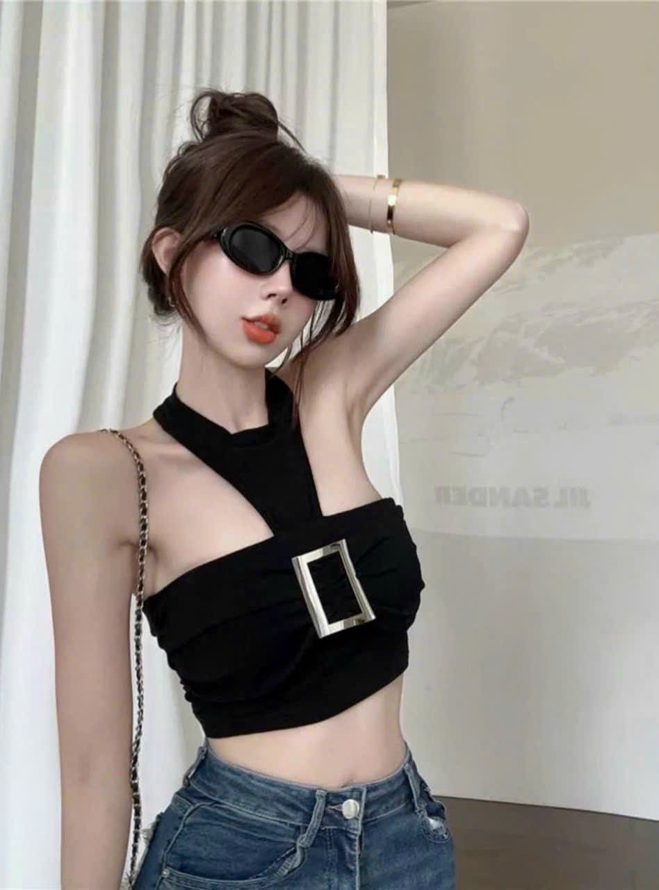 ÁO ỐNG, ÁO CROPTOB, ÁO, áo ôm