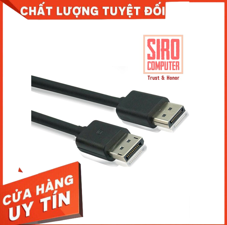 Dây cáp Displayport 2 Đầu Đực - DP to DP - Dài 1.5M