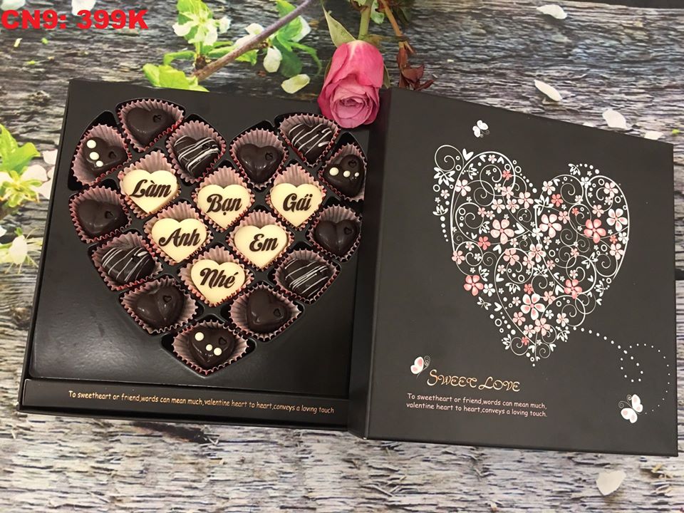 Socola valentine handmade 2024