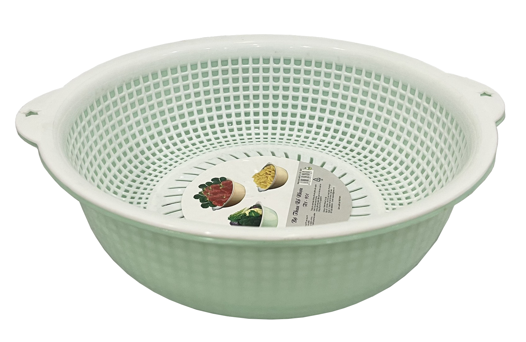 Bộ thau rổ nhựa TL1-951-28.3cm