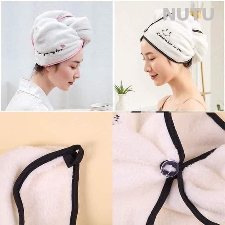 Scarf wrap Ủ hair super absorbent quick-drying