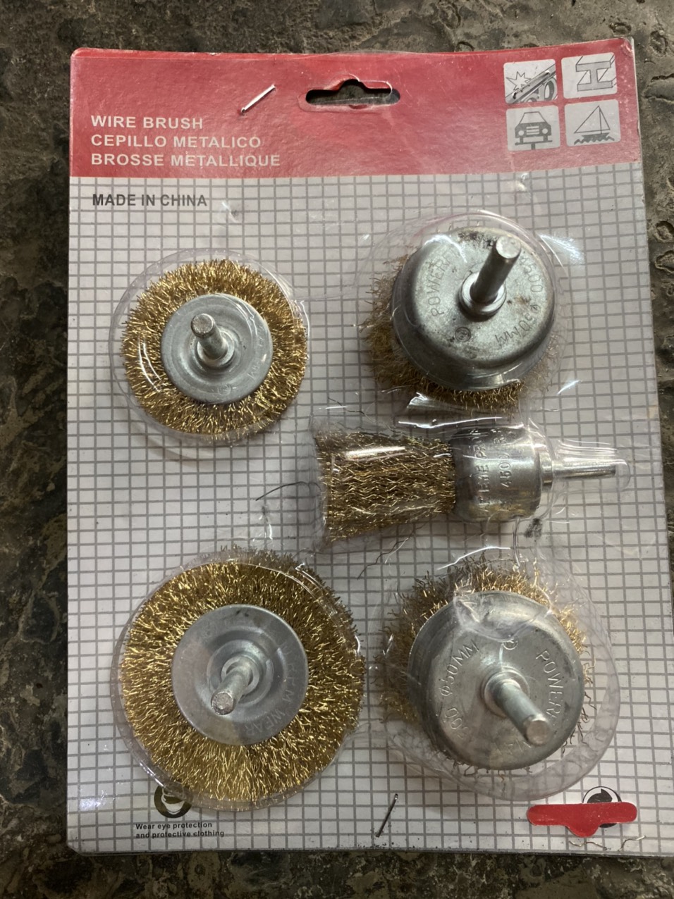 BỘ 5 CHÉN CƯỚC ĐÁNH RỈ