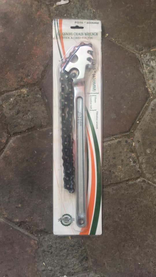 Cờ lê xích 400mm 16' cle dây xích dài 400mm