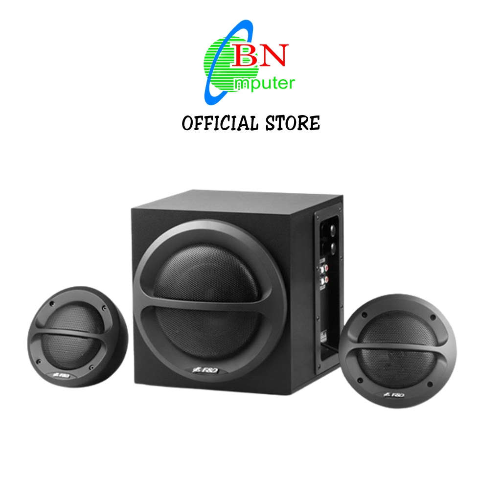 Loa máy tính để bàn Fenda A110 2.1 màu đen, âm thanh sống động