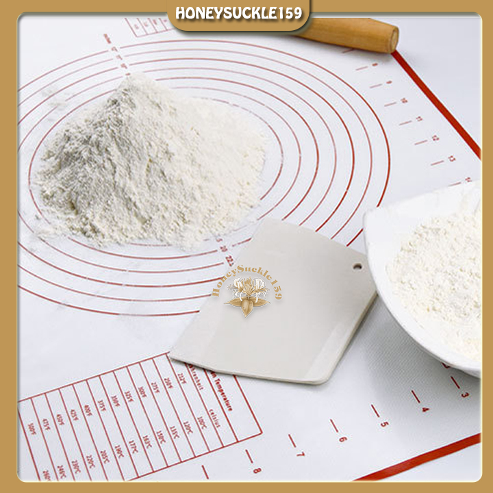 Tấm Lót Nướng Và Nhào Bột Chống Dính Sợi Thủy Tinh/Silicone Pastry Rolling Mat 60*40cm (Đen))