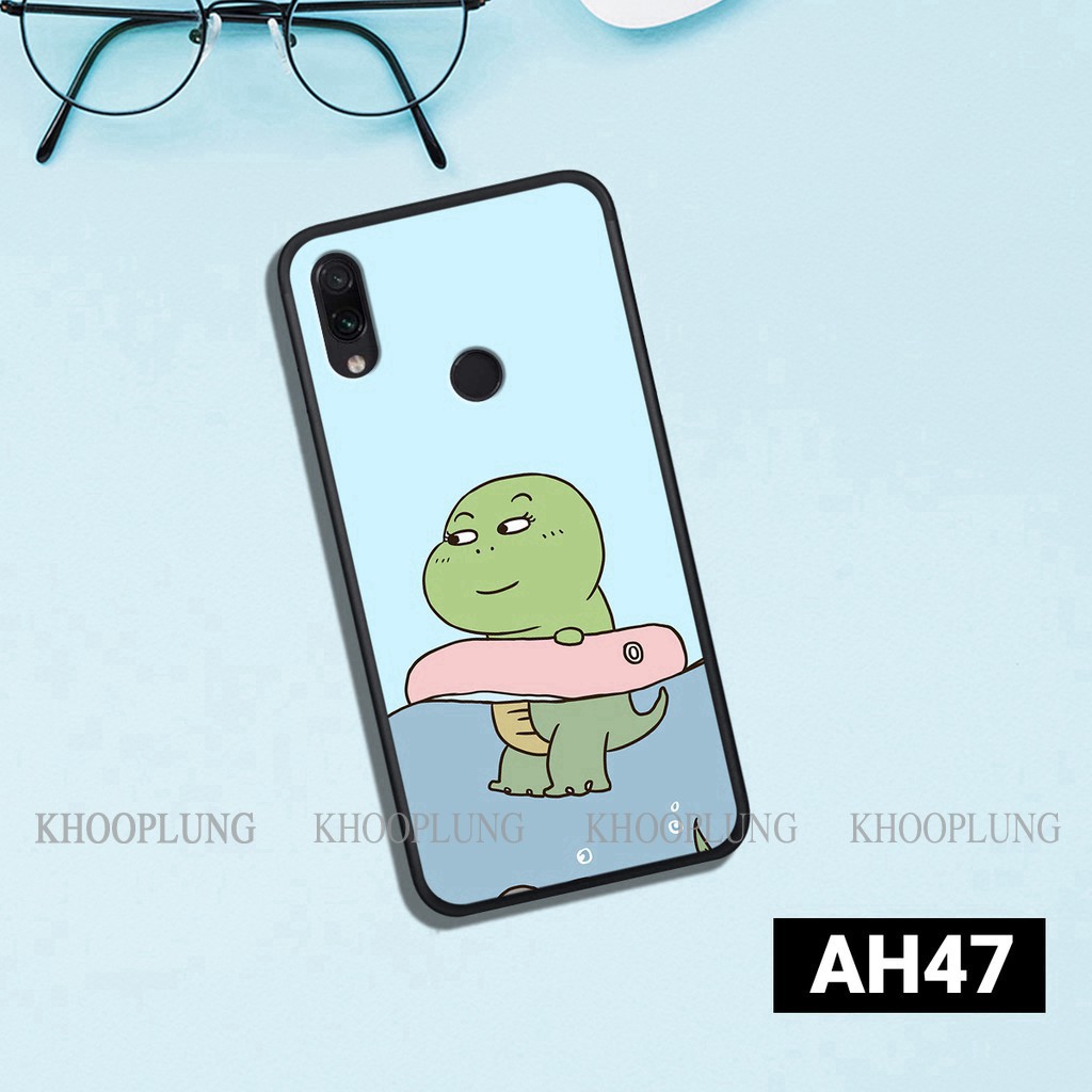 Ốp lưng Xiaomi Redmi 7 - Redmi Note 7 in hình khủng long dễ thương